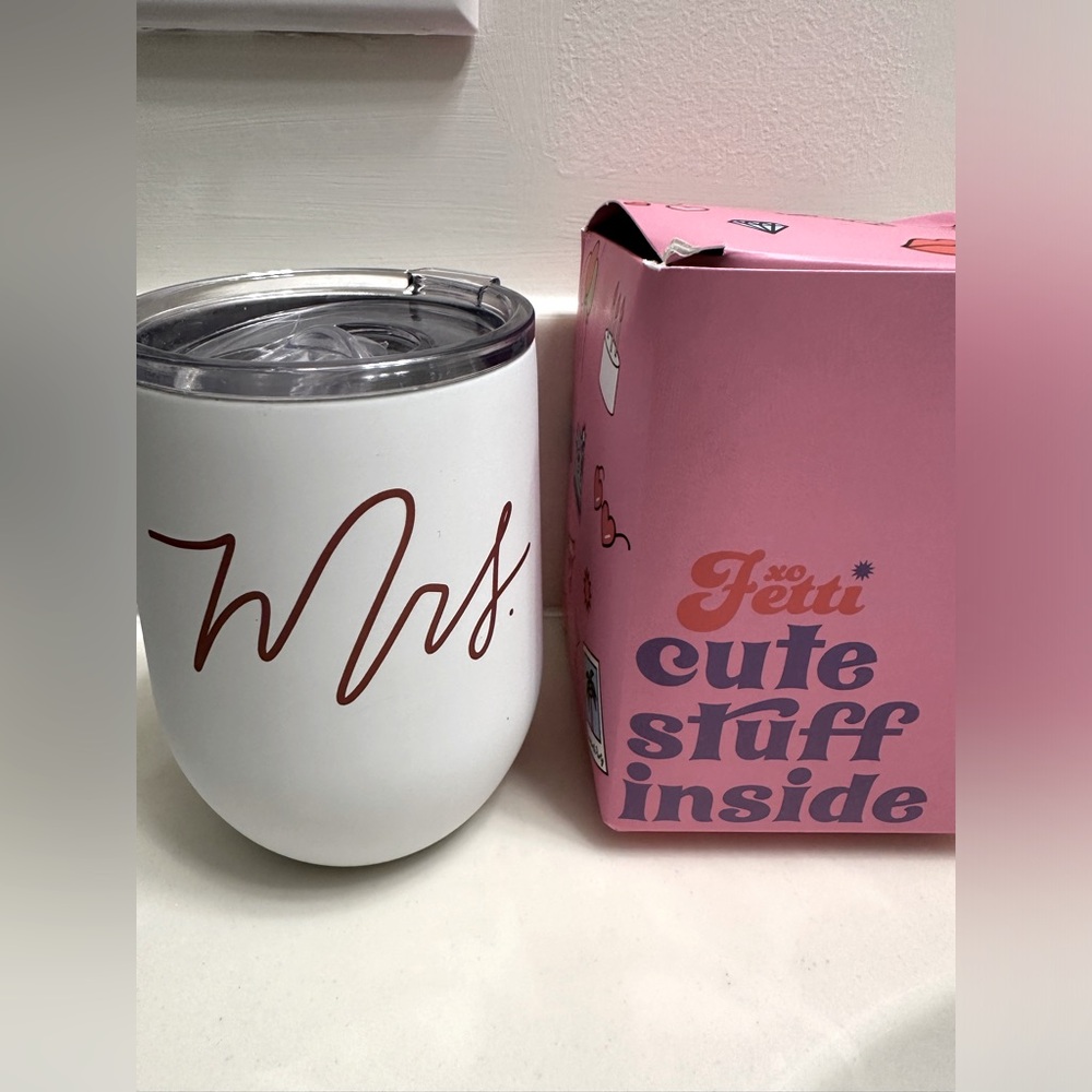 Mrs. Stemless Wine Tumbler